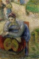 pumpkin merchant 1883 Camille Pissarro